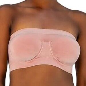 #1343 Rhonda Shear 3 Pack Best of Ahh Bra Seamless Stretch Brallete Set pink